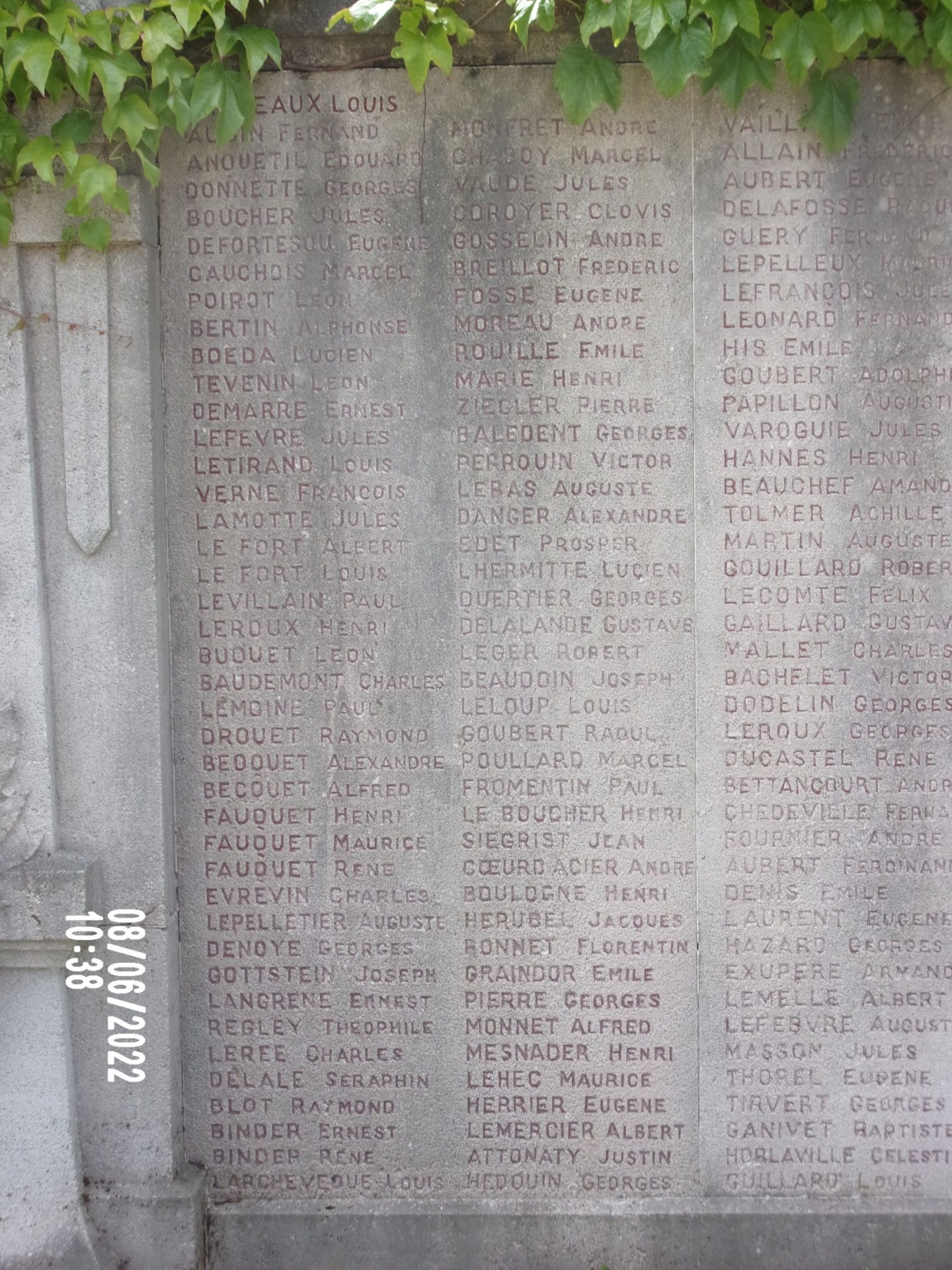 Monument aux Morts 14-18 Partie 1